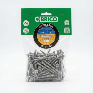 Vis Inox A4 Torx 60X5.0MM / 100PCS