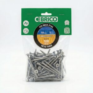 Vis Inox A4 Torx 50X5.0MM / 100PCS
