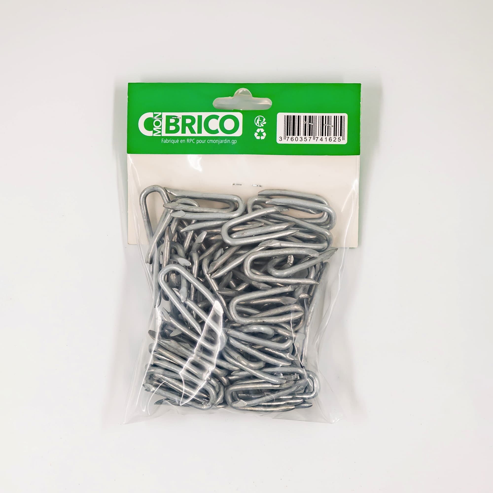 Crampillon galvanisé Harpon 30X3.0MM / 300G – Image 2