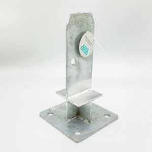 Pied de poteau galvanisé 130X130X220MM